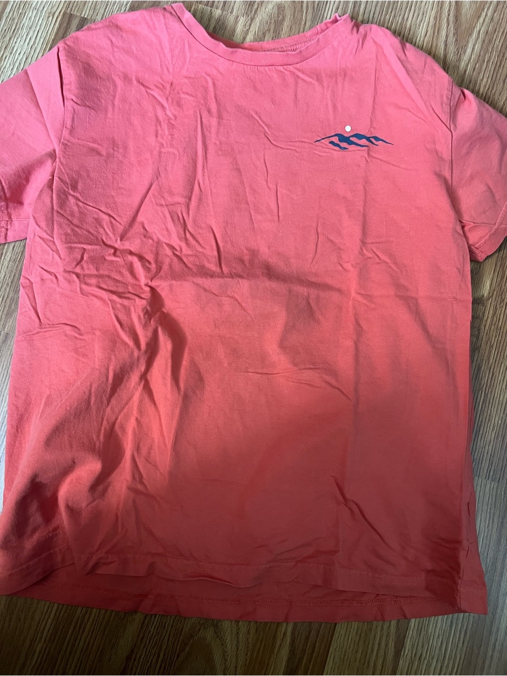 Kids Coral Short Sleeve Graphic T‑Shirt